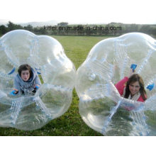 ¡Caliente! ! 2016 Bola de burbuja de parachoques inflable humana superventas del Ce TPU / PVC para los deportes al aire libre